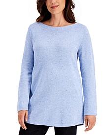 Nep Curved-Hem Tunic Sweater, Created for Macy's