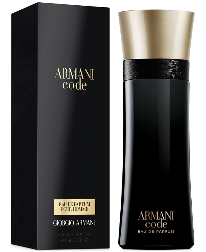 Giorgio Armani Armani Code Eau de Parfum Spray, 6.7-oz. & Reviews ...