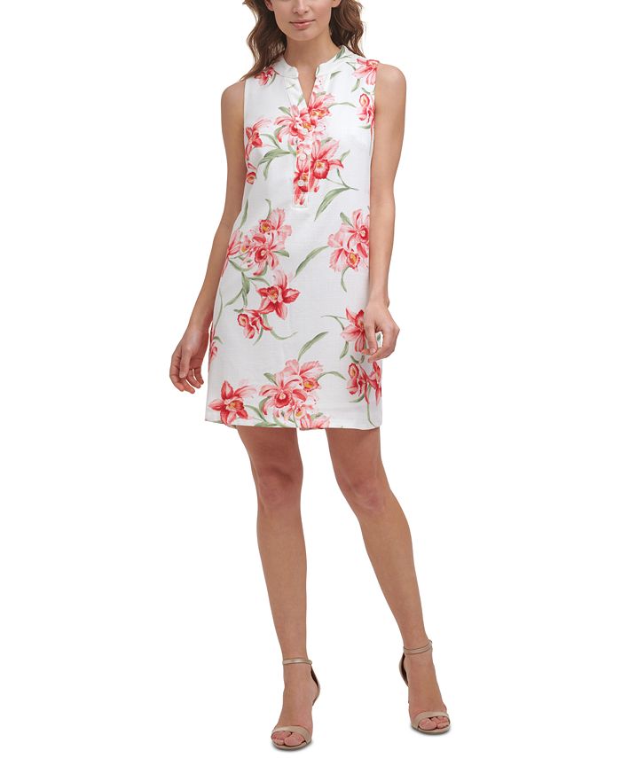 Jessica Howard Petite Floral-Print Shift Dress - Macy's