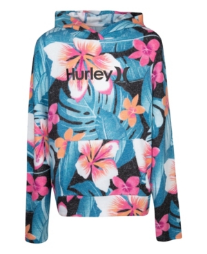 Hurley Big Girls Soft Hacci Knit Pullover Sweatshirt