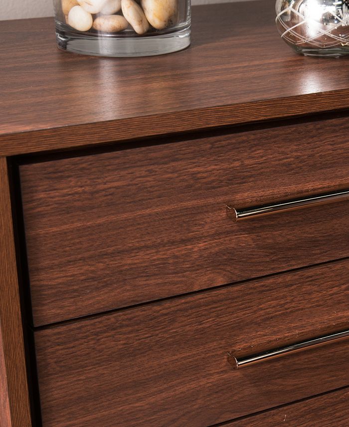 Southern Enterprises Orinn Bedside Table with Drawers Macy's