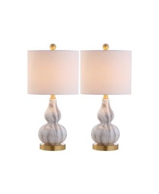 Anya Mini Glass Table Lamp, Set of 2