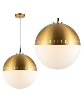 Remy Adjustable Art Deco Mid-Century Globe LED Pendant