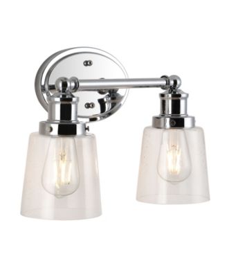 Beverly 2-Light Glass Classic Cottage LED Vanity Light