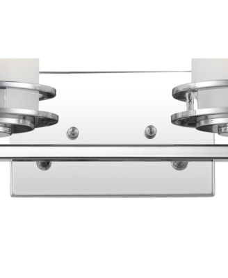 Fairfax 2-Light Contemporary Glam LED Vanity Light