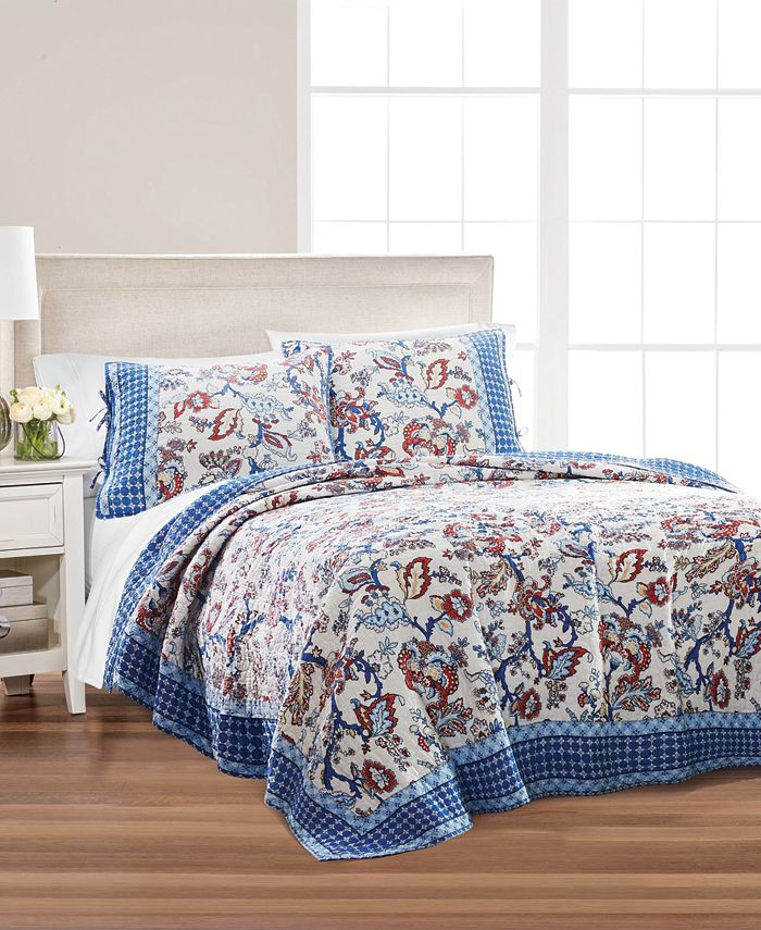Martha Stewart Collection Americana Jacobean Quilted Standard Sham