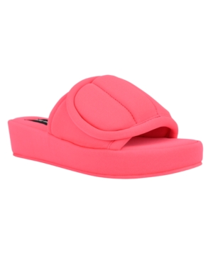 Nine West Women's Lounge Platform Slide Sandal Women's Shoes