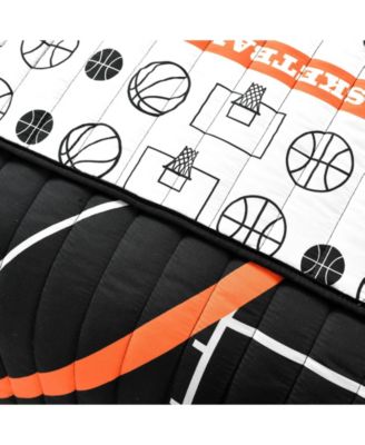 Kids Basketball Game 4-Pc. Quilt Set, Twin/Twin XL