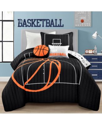 Lush Decor Kids Basketball Game Quilt Sets In Multi