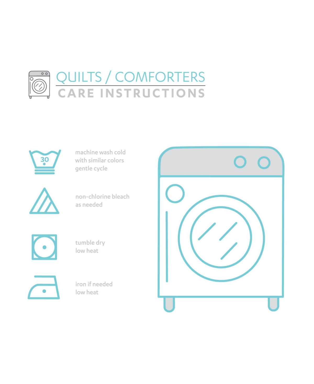 Lush Decor Fire Truck 3 Piece Quilt Set for Kids, - White