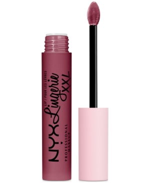 Nyx Professional Makeup Lip Lingerie Xxl Matte Liquid Lipstick