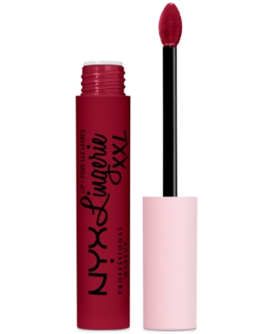 Nyx Professional Makeup Lip Lingerie Xxl Matte Liquid Lipstick