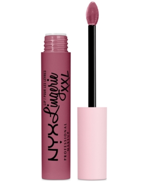 Nyx Professional Makeup Lip Lingerie Xxl Matte Liquid Lipstick