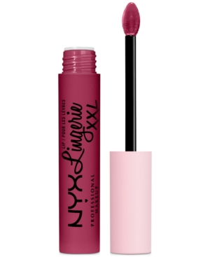 Nyx Professional Makeup Lip Lingerie Xxl Matte Liquid Lipstick