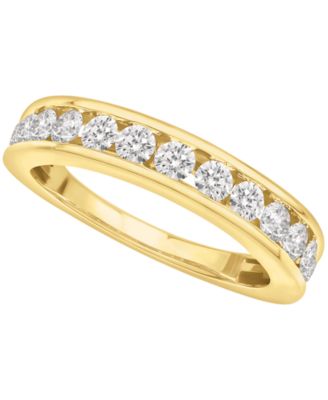 Certified Diamond Channel Band (2 ct. t.w.) in 14K White Gold or Yellow Gold