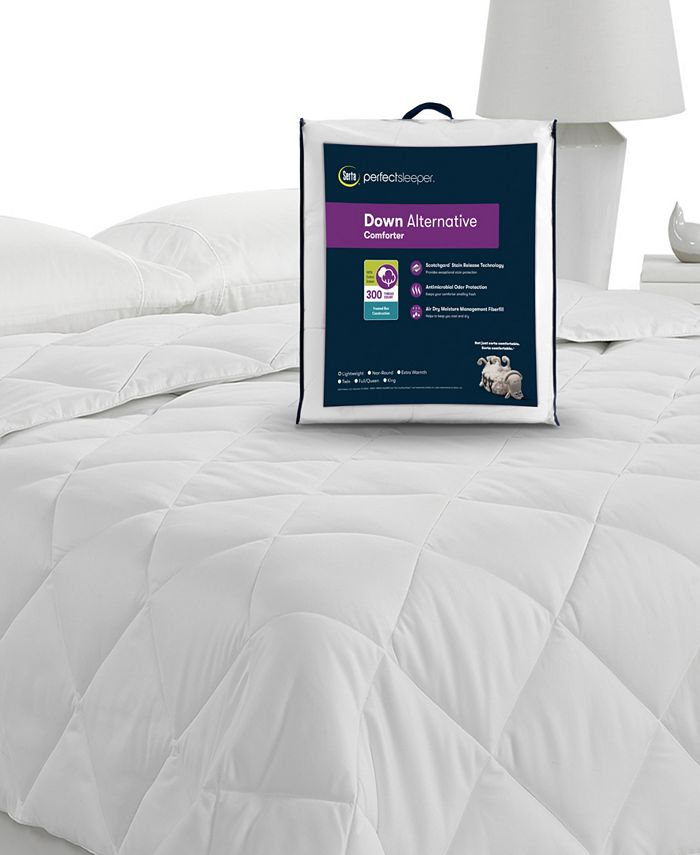 Serta Lightweight Down Alternative Comforter, Twin & Reviews