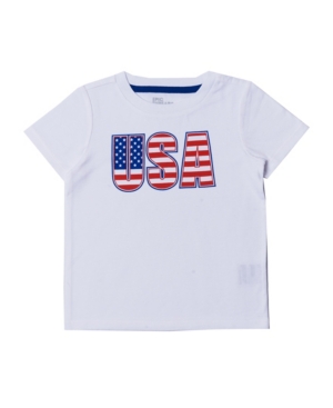 Toddler Boys Short Sleeve Text T-shirt