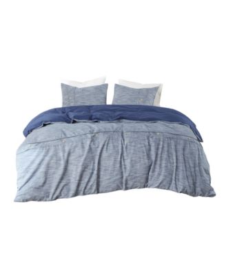 Madison Park Dover Oversized 3-Pc. Duvet Cover Set, Full/Queen