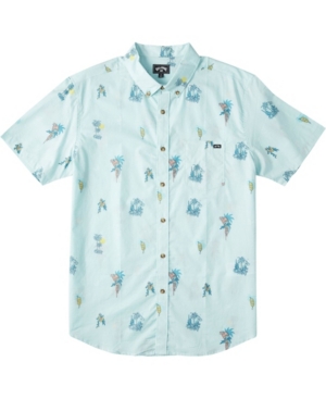 Little Boys Sundays Mini Shirt