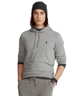 grey polo zip up