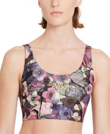 Women's Floral-Print Sports Bra