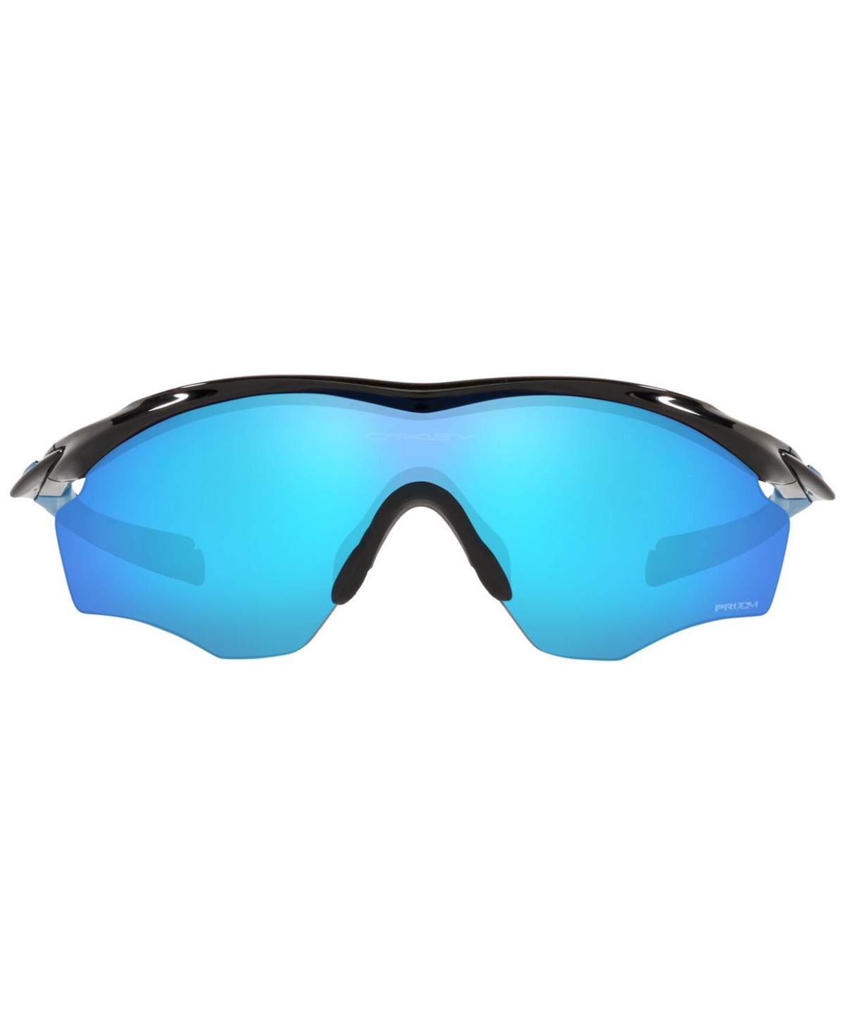Oakley M2 Frame Xl Prizm Sapphire Sport Mens Sunglasses Oo9343 934321 45 In Polished Black,prizm Sapphire