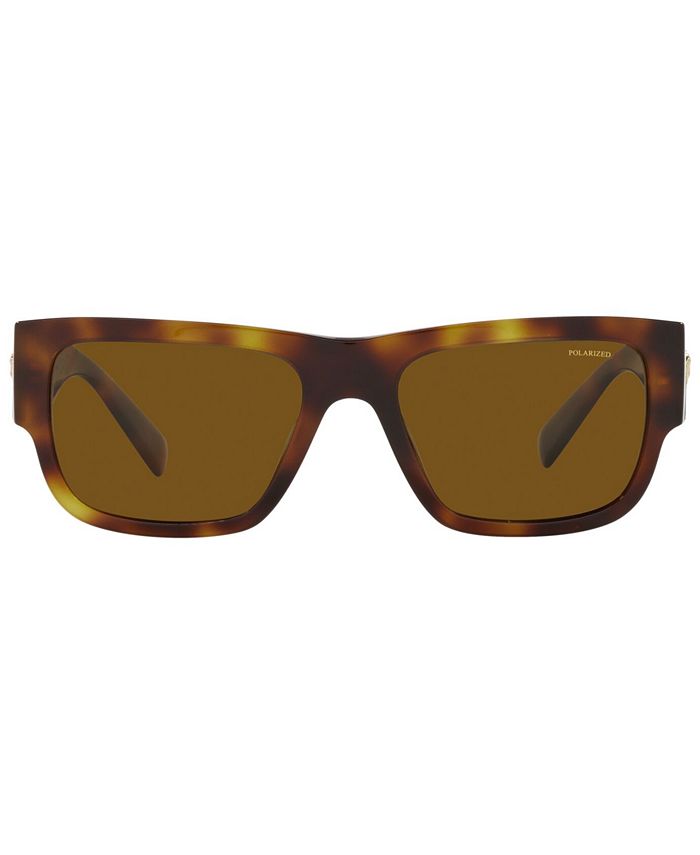 Versace Men's Polarized Sunglasses, VE4406 56 Macy's