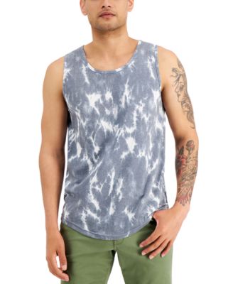 Univibe - Men's Bermuda Tie-Dye Tank Top