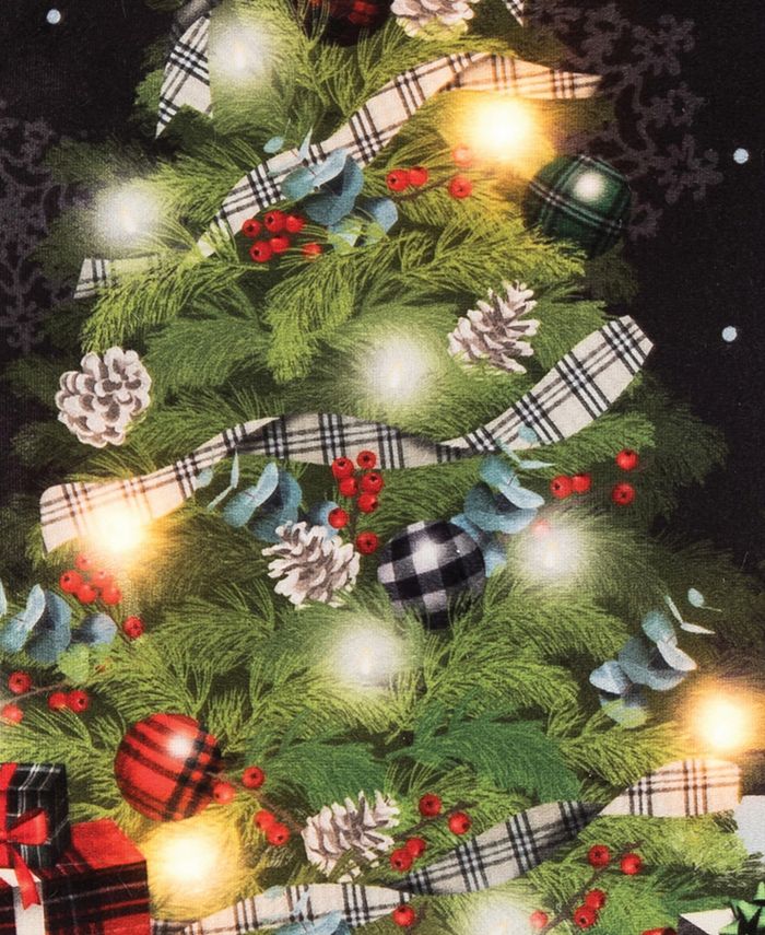 C&F Home Christmas Tree Memories LED Pillow, 18" x 18" Macy's