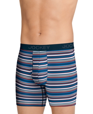 Jockey Men's Flex 365 Printed Stretch Boxer Briefs