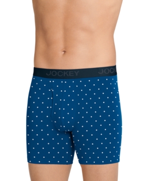 Jockey Men's Flex 365 Printed Stretch Boxer Briefs