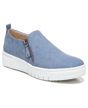 Shop Soul Naturalizer Turner Sneakers In Blue Faux Leather