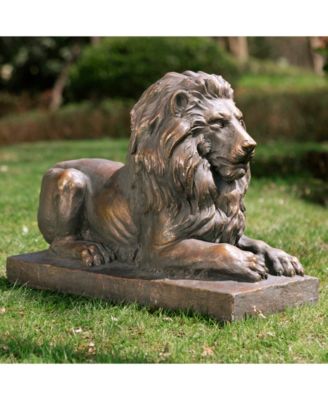 Lying Guardian Lion Statue