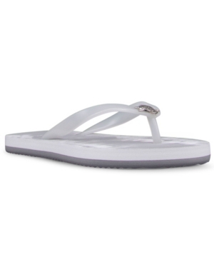 Guy Harvey Women's Cabana Turtle Flip-Flop Sandals Women's Shoes