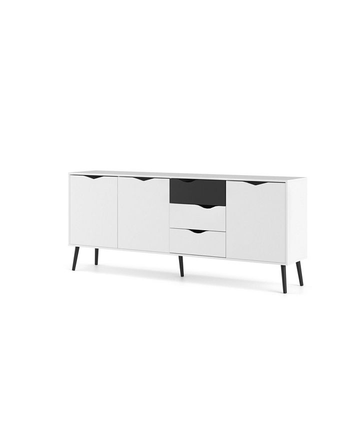 Tvilum Diana 3 Doors and 3 Drawers Sideboard Macy's