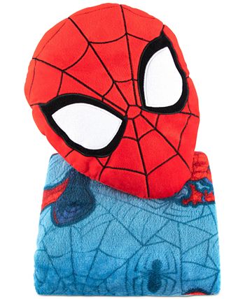 Marvel CLOSEOUT! Spider-man 2-Pc. Pillow & Blanket Nogginz Set - Macy's