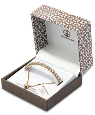 Cubic Zirconia Bolo Bracelet