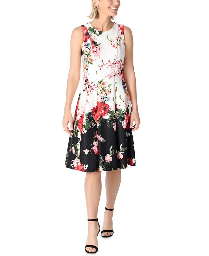 Donna ricco clearance fit and flare