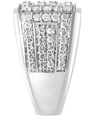 Men's Diamond Cluster Ring (2 ct. t.w.) in 10k Gold