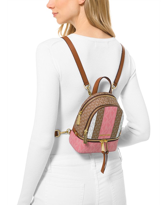 Michael Kors Rhea Zip Extra Small Messenger Backpack Macy's