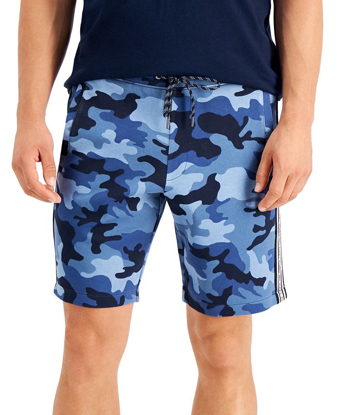 Michael Kors Men's Camo Jogger Shorts - Macy's