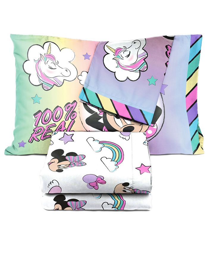 Disney CLOSEOUT! Minnie Bowtique 'Unicorn Dreams' 6pc Twin Comforter
