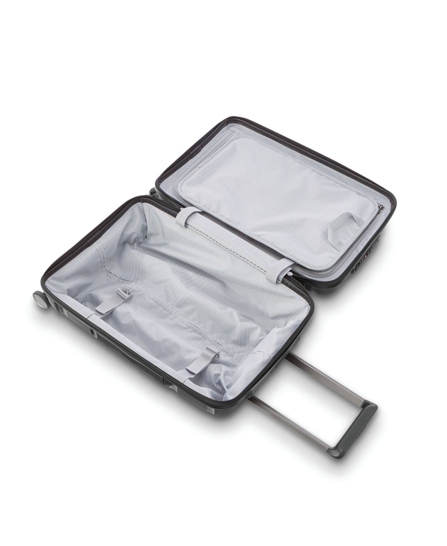 Чемодан Samsonite Outline Pro International Carry-On Spinner, цвет: Полуночный чёрный — фото 7