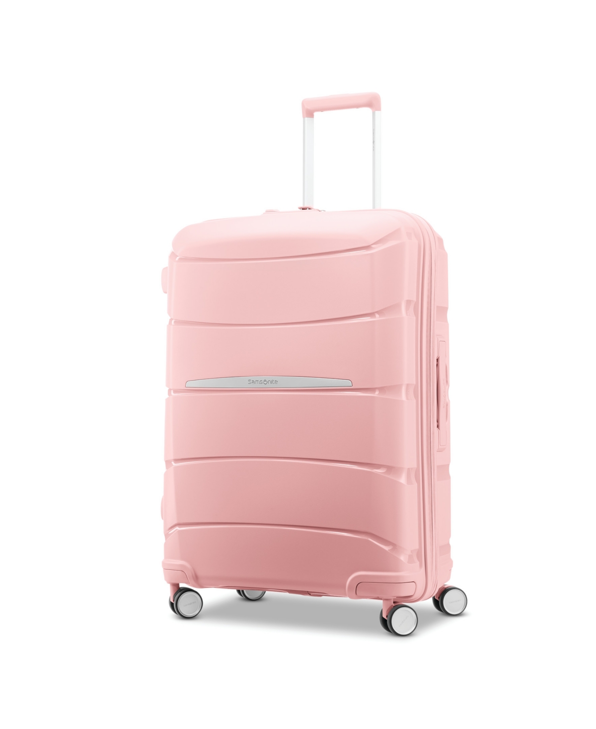 Shop Samsonite Closeout!  Outline Pro 24" Hardside Expandable Spinner In Ultra Pink