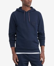 Men's Big & Tall Logo Embroidered French Terry Hoodie 