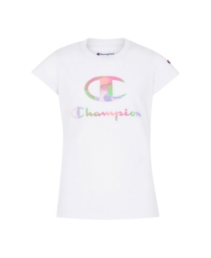 Big Girls Tie Dye C Script Tee