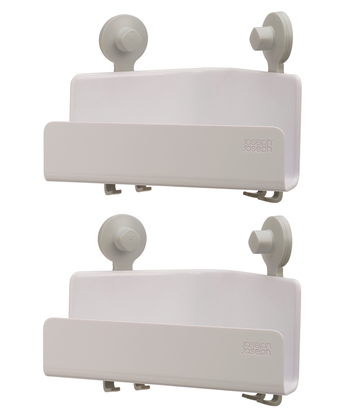 EasyStore Corner Shower Caddy, Set of 2 - White