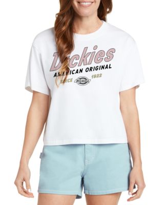 Dickies - Juniors' Graphic Cropped T-Shirt