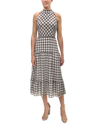 Sam Edelman - High-Neck Tiered Dress