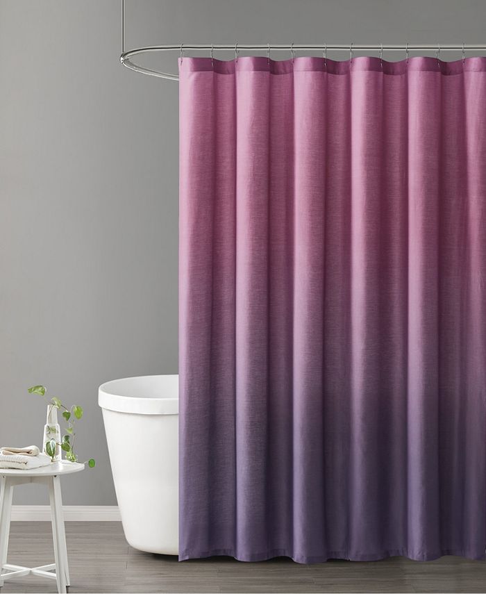 Christian Siriano Brie Ombre Shower Curtain Macy's